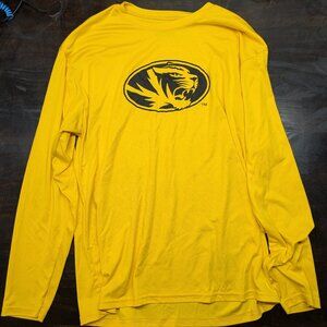 Mizzou LS Drifit/Gold
